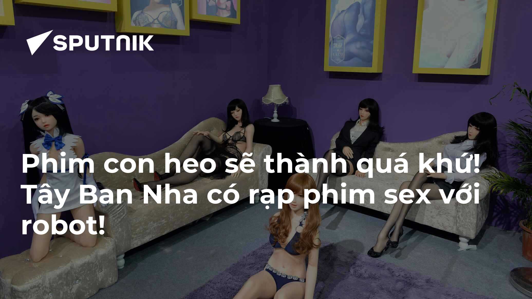 Phim con heo sẽ thành quá khứ! Tây Ban Nha có rạp phim sex với robot! -  22.12.2016, Sputnik Việt Nam