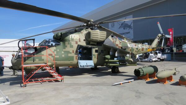 Trực thăng tấn công — đổ bộ Mi-35P. - Sputnik Việt Nam