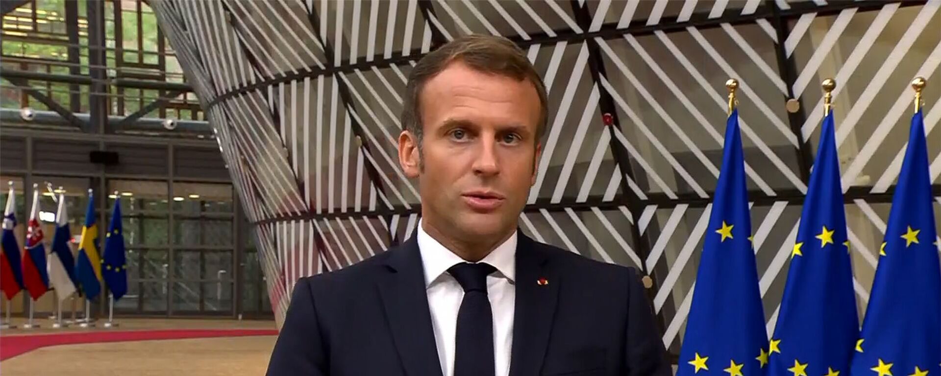 Tổng thống Pháp Emmanuel Macron - Sputnik Việt Nam, 1920, 25.04.2022