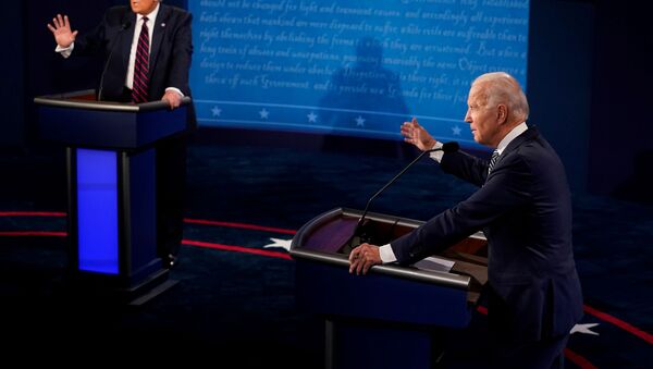 Cuộc tranh luận giữa Donald Trump và Joe Biden - Sputnik Việt Nam