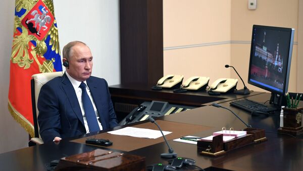 Tổng thống Liên bang Nga V.Putin tổ chức cuộc họp qua điện thoại với Tổng thống Syria Bashar al-Assad - Sputnik Việt Nam