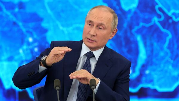 Tổng thống Putin tiến hành cuộc họp báo lớn - Sputnik Việt Nam