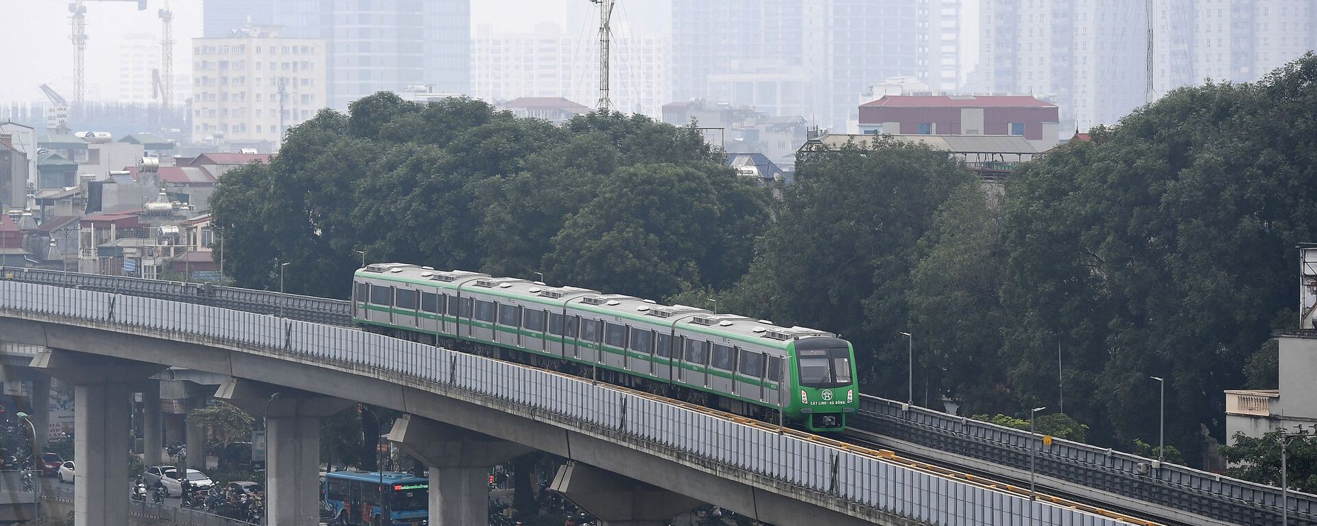 Đường sắt đô thị Cát Linh – Hà Đông. - Sputnik Việt Nam, 1920, 18.09.2021