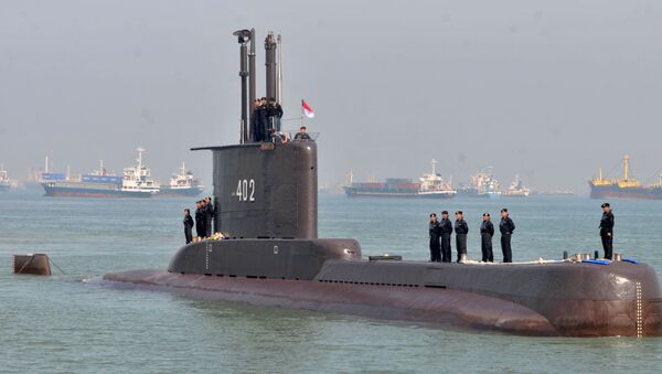 Tàu ngầm KRI Nanggala 402 của Indonesia. - Sputnik Việt Nam