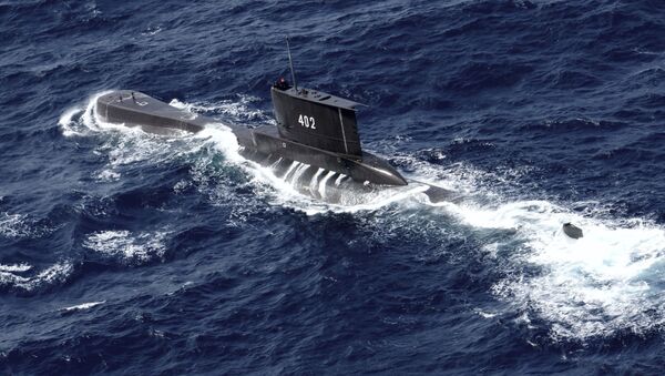 Tàu ngầm KRI Nanggala 402 của Indonesia. - Sputnik Việt Nam
