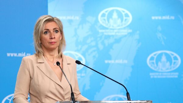 Phát ngôn viên Bộ Ngoại giao Nga Maria Zakharova. - Sputnik Việt Nam