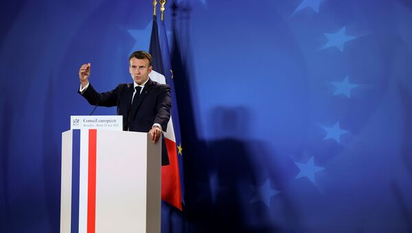 Tổng thống Pháp Emmanuel Macron. - Sputnik Việt Nam