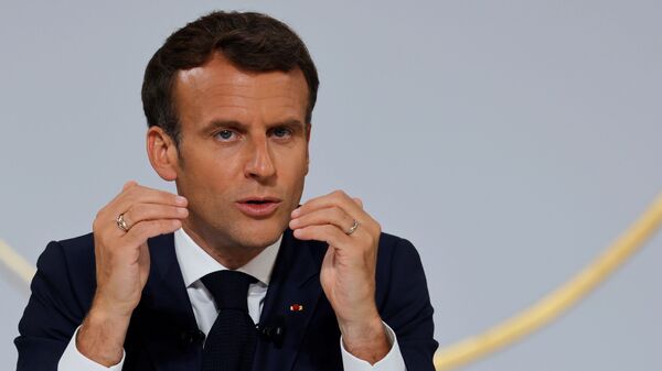 Tổng thống Pháp Emmanuel Macron. - Sputnik Việt Nam