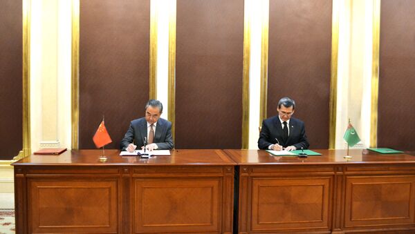 Chuyến thăm chính thức của Ngoại trưởng CHND Trung Hoa Vương Nghị đến CH Turkmenistan - Sputnik Việt Nam
