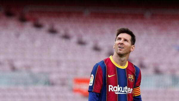 Сầu thủ bóng đá người Argentina Lionel Messi - Sputnik Việt Nam