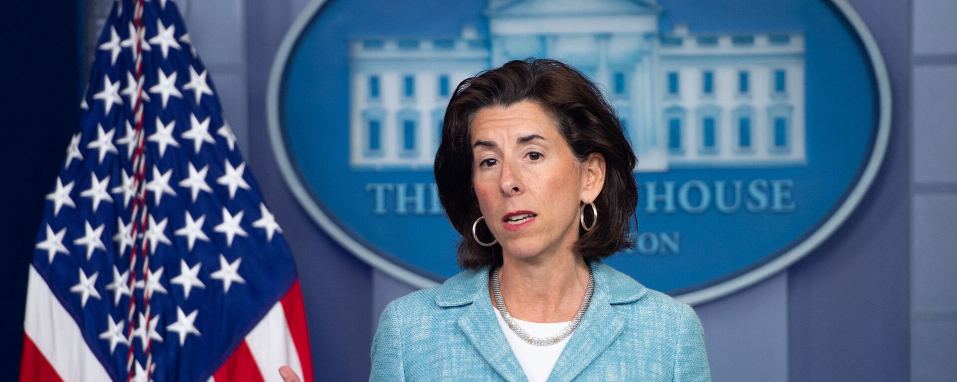 Bộ trưởng Thương mại Mỹ Gina Raimondo - Sputnik Việt Nam, 1920, 14.09.2021