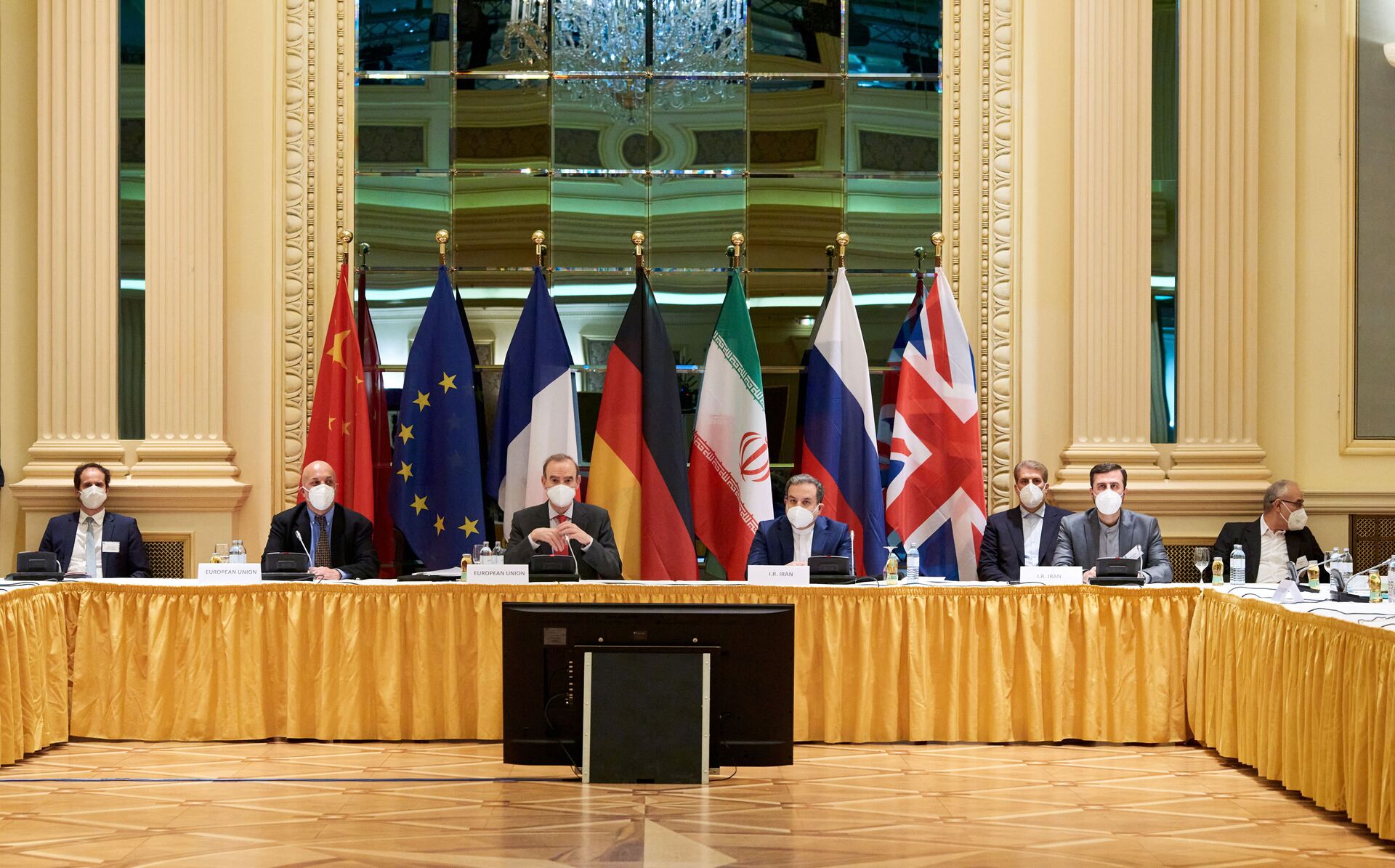 Ủy ban Thỏa thuận hạt nhân Iran họp tại Vienna, ngày 6 tháng 4 năm 2021 - Sputnik Việt Nam, 1920, 05.10.2021