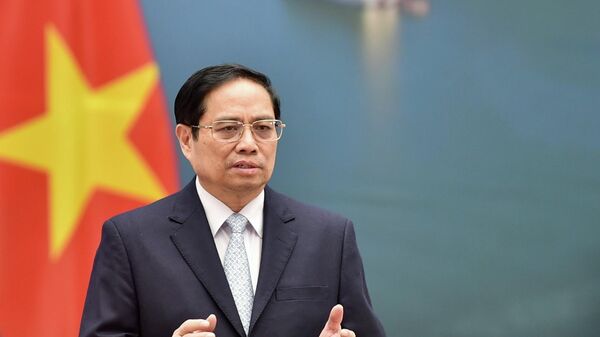 Thủ tướng Phạm Minh Chính phát biểu tại Diễn đàn “Tuần lễ năng lượng Nga” lần thứ IV - Sputnik Việt Nam