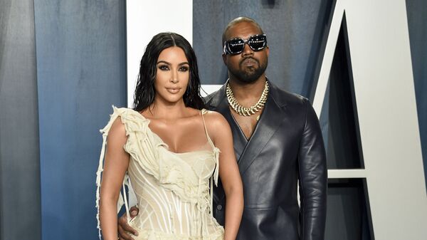 Kim Kardashian và Kanye West  - Sputnik Việt Nam