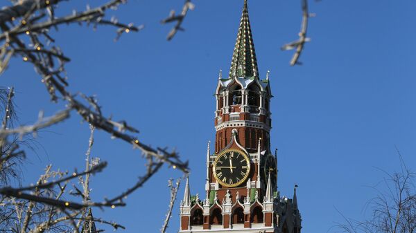 Tháp Spasskaya của Điện Kremlin Moscow. - Sputnik Việt Nam
