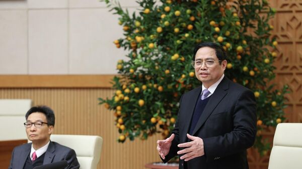 Thủ tướng Phạm Minh Chính kết luận phiên họp - Sputnik Việt Nam