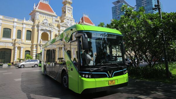 Ngày 8/3, VinBus chính thức kết nối mạng lưới vận tải công cộng TP. HCM. - Sputnik Việt Nam