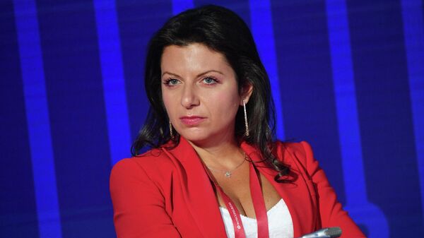 Margarita Simonyan, tổng biên tập của Rossiya Segodnya và RT - Sputnik Việt Nam
