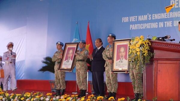 Việt Nam cử Đội công binh số 1 thực hiện nhiệm vụ tại LHQ - Sputnik Việt Nam