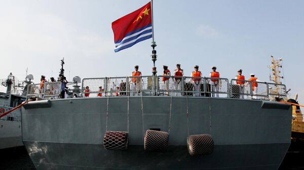 Các chiến sĩ hải quân của khu trục hạm Thẩm Dương - Sputnik Việt Nam