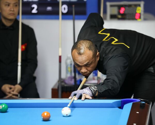 VĐV Chamrine Touch (Campuchia) thi đấu nội dung 10 Ball Pool. - Sputnik Việt Nam