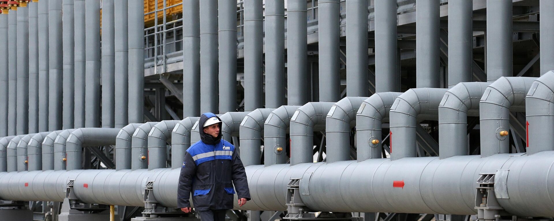 Trạm nén khí Russkaya, bộ phận của hệ thống đường ống dẫn khí nhằm đảm bảo nguồn cung cấp khí đốt cho Dòng chảy Thổ Nhĩ Kỳ. - Sputnik Việt Nam, 1920, 26.06.2022
