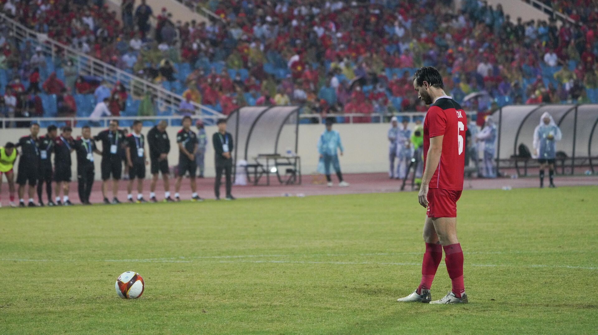 Trận đấu tranh HCĐ giữa U23 Indonesia - U23 Malaysia tại SEA Games 31 - Sputnik Việt Nam, 1920, 23.05.2022