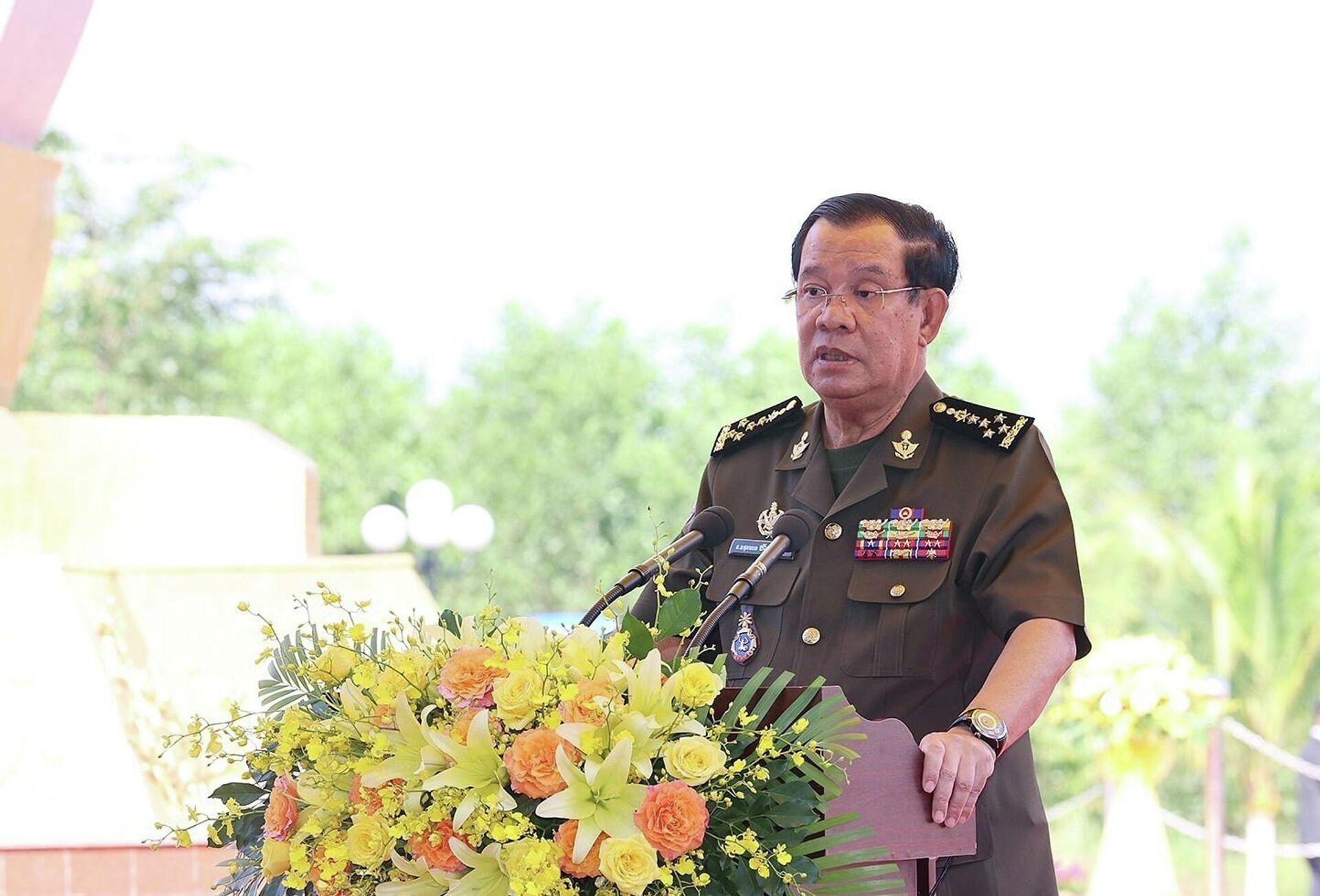 Thủ tướng Campuchia Hun Sen  - Sputnik Việt Nam, 1920, 20.06.2022