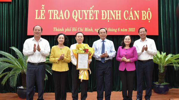 Đồng chí Nguyễn Văn Hiếu giữ chức Phó Bí thư Thành ủy Thành phố Hồ Chí Minh - Sputnik Việt Nam