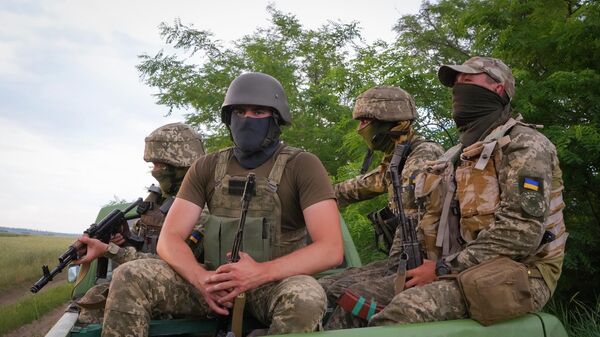 Đặc nhiệm của Lực lượng vũ trang Ukraina ở Donetsk - Sputnik Việt Nam