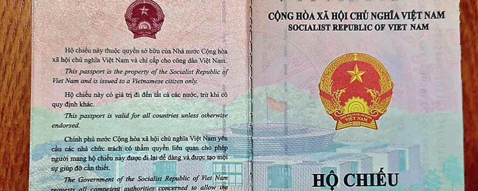 Mẫu hộ chiếu mới. - Sputnik Việt Nam, 1920, 08.08.2022