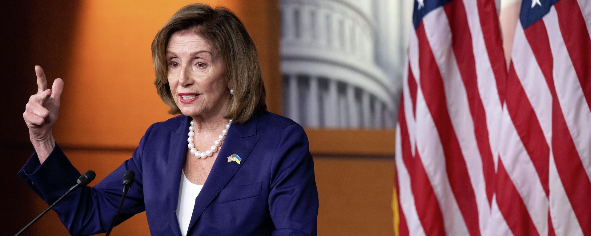 Chủ tịch Hạ viện Hoa Kỳ Nancy Pelosi - Sputnik Việt Nam, 1920, 01.08.2022