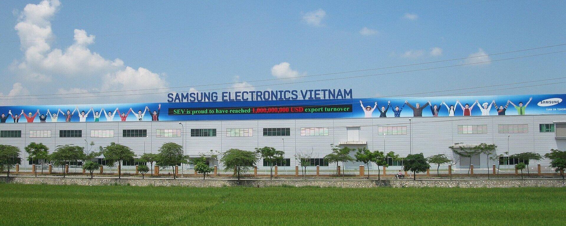 Nhà máy Samsung Electronics Việt Nam (SEV) - Sputnik Việt Nam, 1920, 05.10.2023
