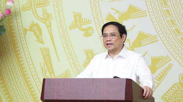 Thủ tướng Phạm Minh Chính chủ trì hội nghị toàn quốc về phát triển thị trường lao động - Sputnik Việt Nam