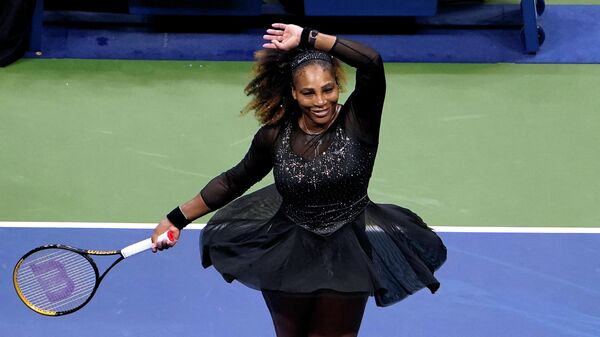 Tay vợt Serena Williams tại US Open - Sputnik Việt Nam