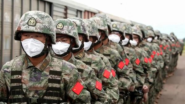 Quân đội Trung Quốc tới tập trận Vostok-2022 - Sputnik Việt Nam