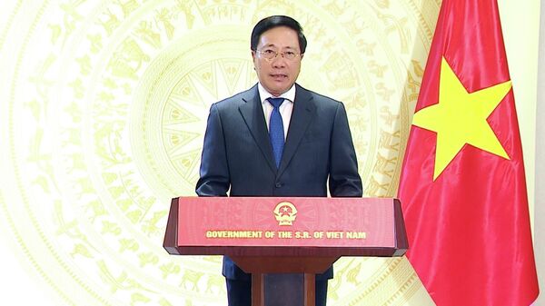  Phó Thủ tướng Thường trực Chính phủ Phạm Bình Minh dự Lễ Khai mạc Hội chợ ASEAN - Trung Quốc và Hội nghị thượng đỉnh Thương mại - đầu tư ASEAN - Trung Quốc lần thứ 19 - Sputnik Việt Nam