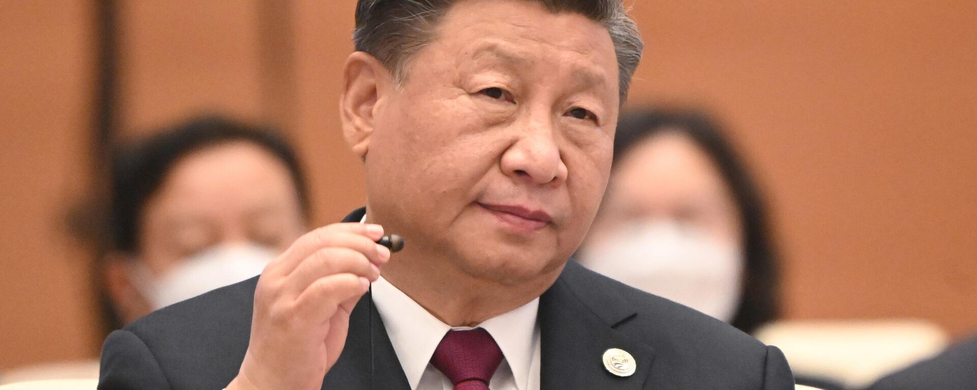 Chủ tịch Trung Quốc Tập Cận Bình tại cuộc họp của Hội đồng Nguyên thủ Tổ chức Hợp tác Thượng Hải (SCO) theo định dạng mở rộng - Sputnik Việt Nam, 1920, 16.01.2024