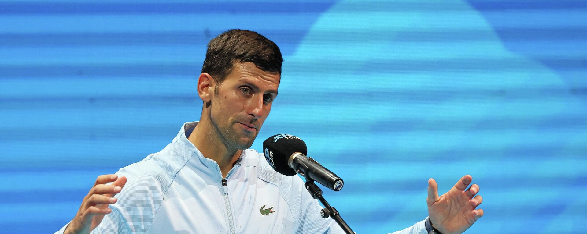 Tay vợt người Serbia Novak Djokovic - Sputnik Việt Nam, 1920, 27.02.2022