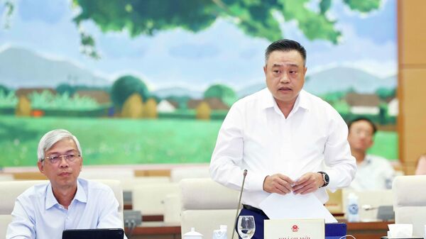 UBTV Quốc hội cho ý kiến về cơ chế, chính sách đặc thù phát triển TP Hồ Chí Minh và TP Hà Nội - Sputnik Việt Nam