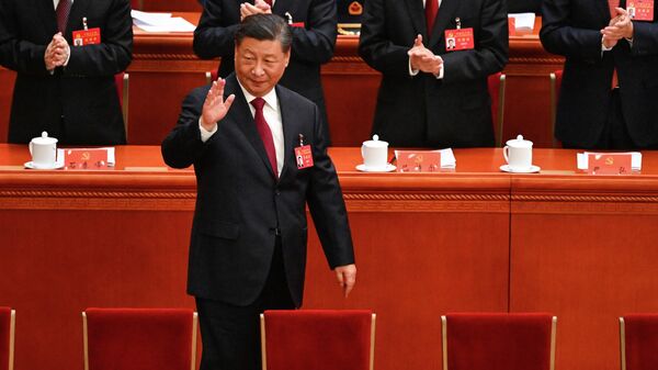 Chủ tịch Trung Quốc Tập Cận Bình khai mạc Đại hội Đảng Cộng sản Trung Quốc lần thứ 20 ở Bắc Kinh - Sputnik Việt Nam