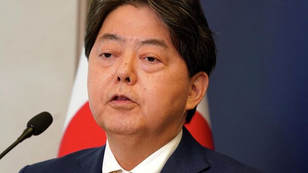 Bộ trưởng Ngoại giao Nhật Bản Yoshimasa Hayashi - Sputnik Việt Nam