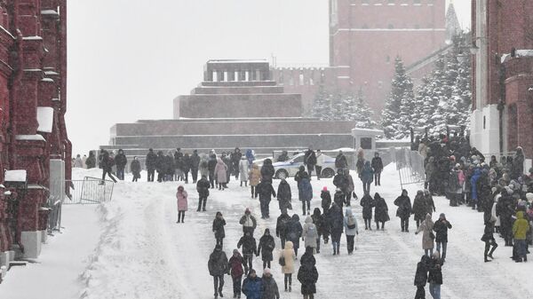 Tuyết rơi kỷ lục ở Moskva - Sputnik Việt Nam