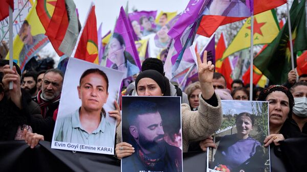 Cuộc biểu tình của người Kurd ở Paris - Sputnik Việt Nam