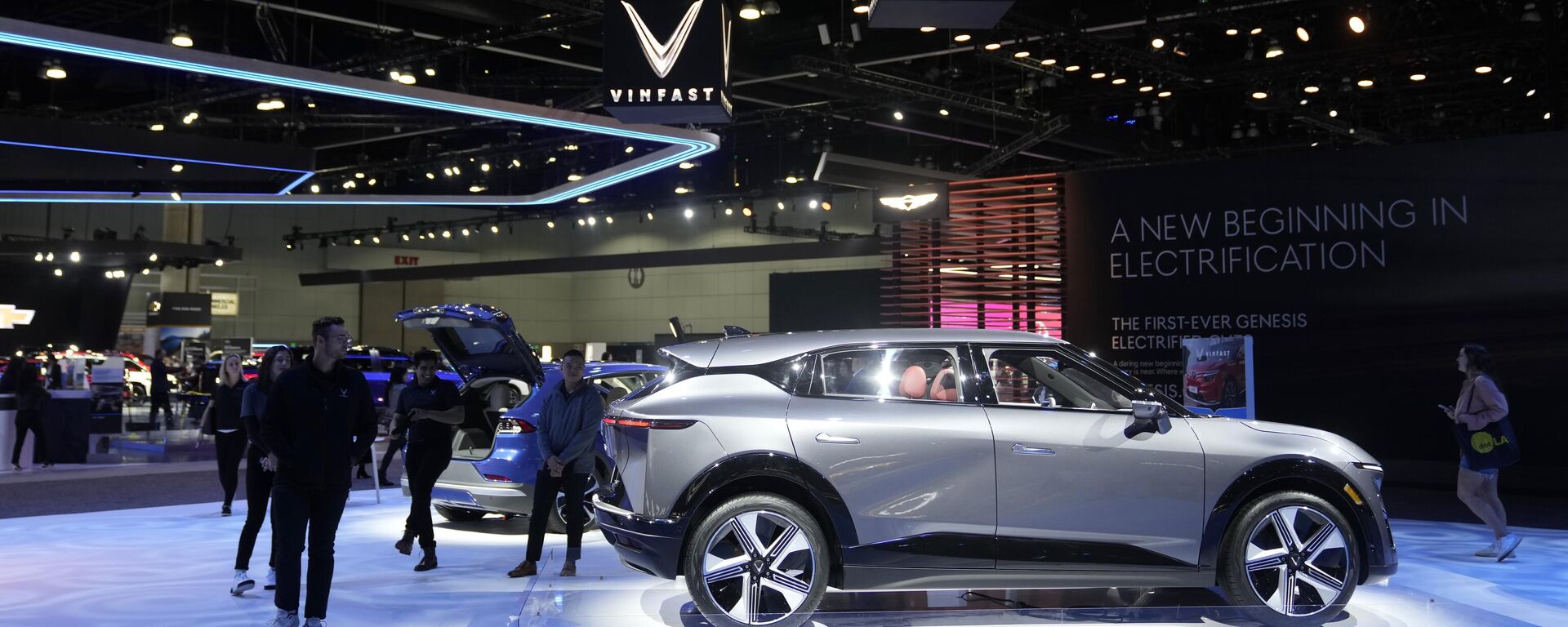 Xe Vinfast tại triển lãm AutoMobility ở Los Angeles - Sputnik Việt Nam, 1920, 17.02.2023