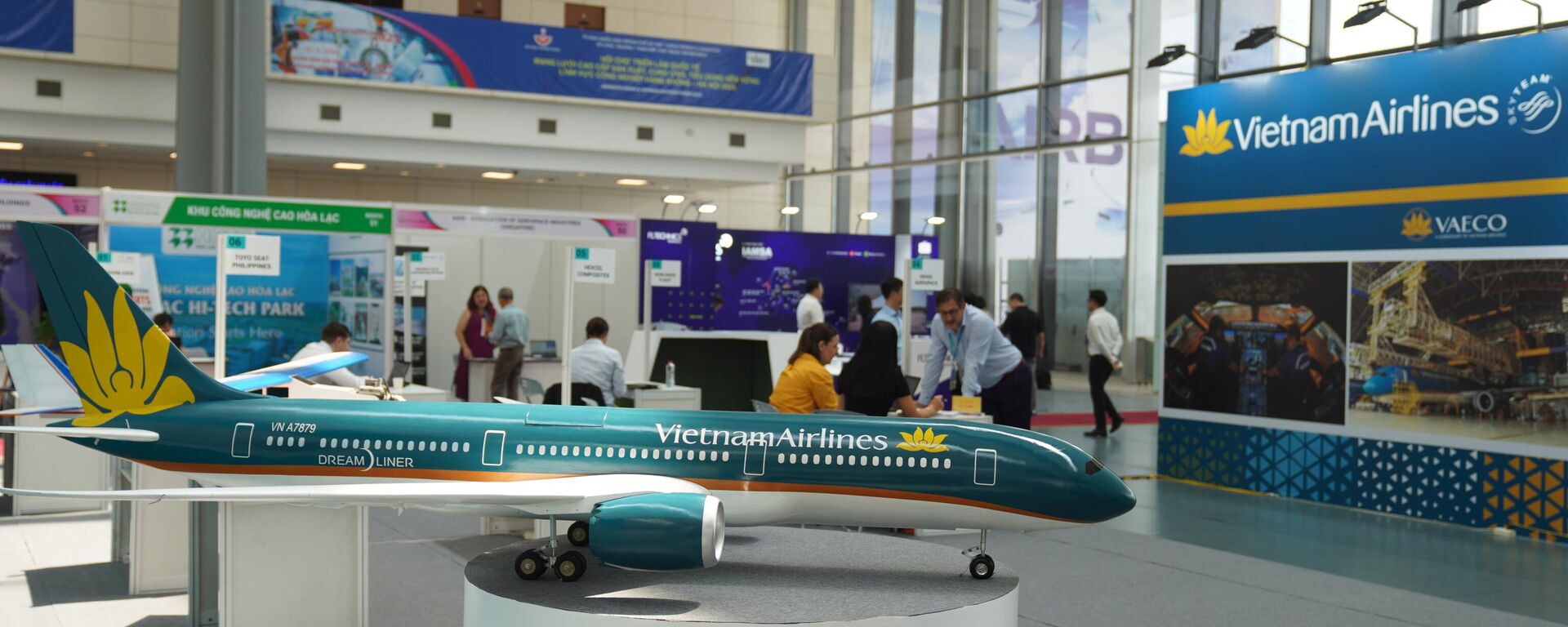 Hội chợ Triển lãm quốc tế AeroExpo Hanoi & Vietnam Aviation Forum 2023 - Sputnik Việt Nam, 1920, 15.05.2024