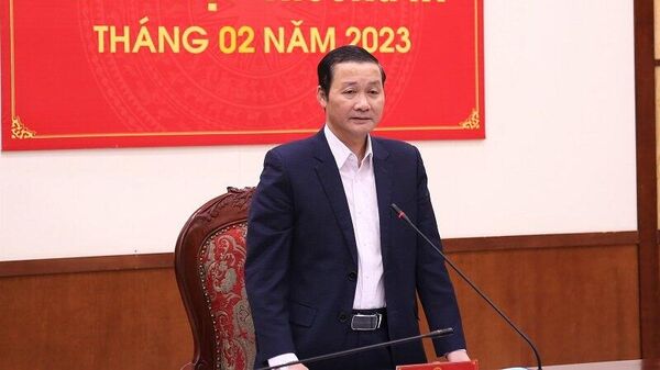 Ông Đỗ Minh Tuấn, Chủ tịch UBND tỉnh Thanh Hóa - Sputnik Việt Nam