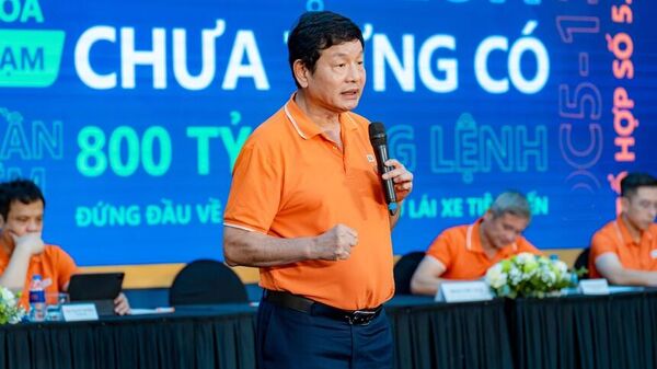 Ông Trương Gia Bình, Chủ tịch Hội đồng quản trị FPT tại phiên họp thường niên chiều 6/4. - Sputnik Việt Nam
