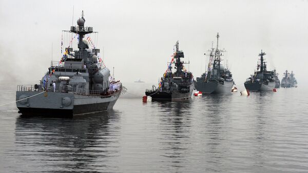 Lễ kỷ niệm Ngày Hải quân ở các vùng của Nga - Sputnik Việt Nam