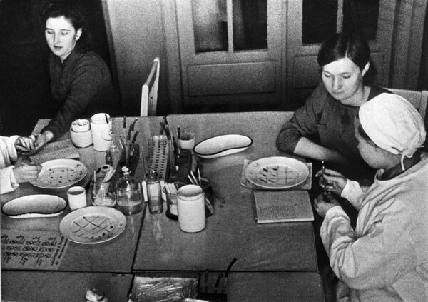 Chiến tranh Vệ quốc vĩ đại 1941-1945. Tại một trạm truyền máu ở Moskva, 1941. - Sputnik Việt Nam